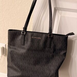 Michael Kors Charcoal Black Tote